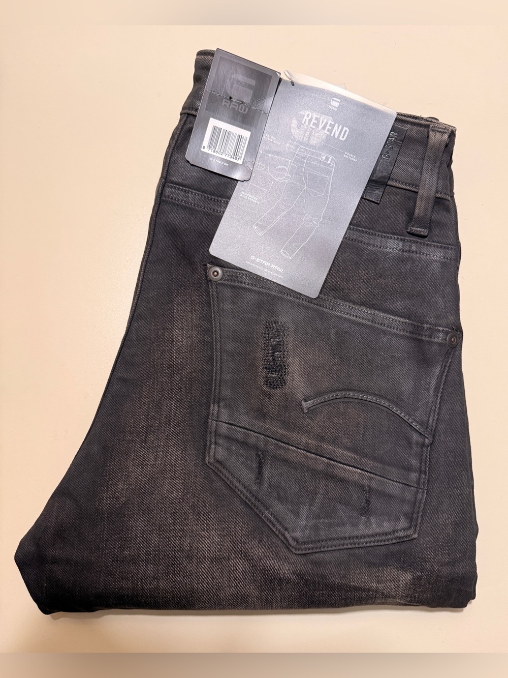 G-Star Slim Men’s Black Washed Jeans(brand new)